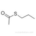 Ácido etanotioico, éster S-propílico CAS 2307-10-0
